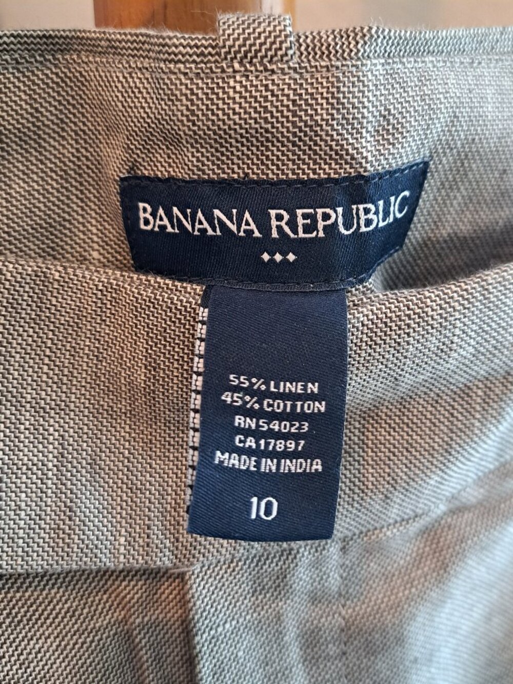 Banana Republic Linen Cotton Trousers